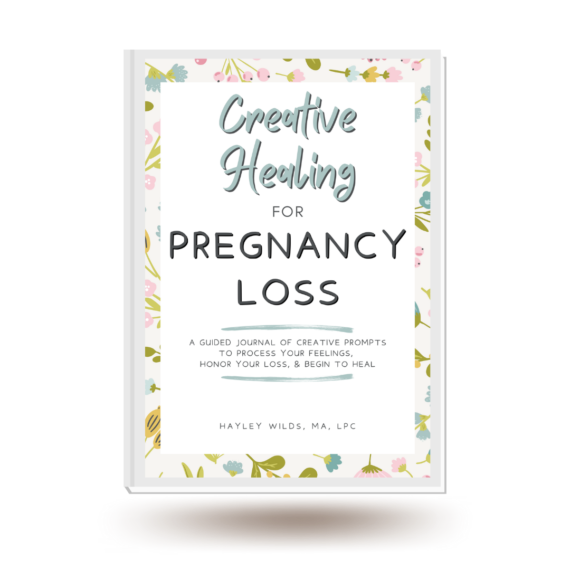 Creative healing for pregnancy loss guided journal grief journal for miscarriage