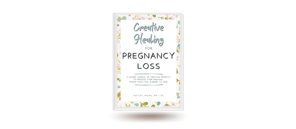 Creative healing for pregnancy loss guided journal grief journal for miscarriage