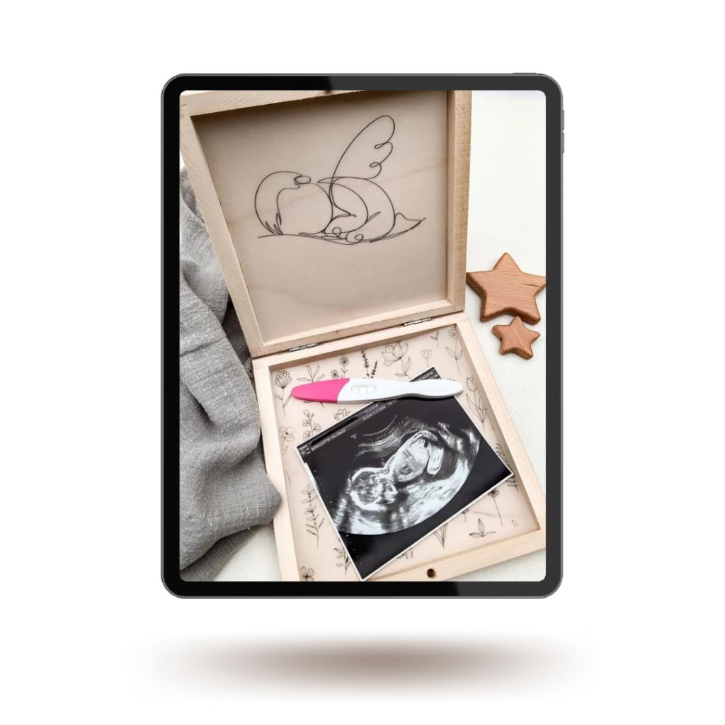 ultrasound keepsake box for pregnancy loss