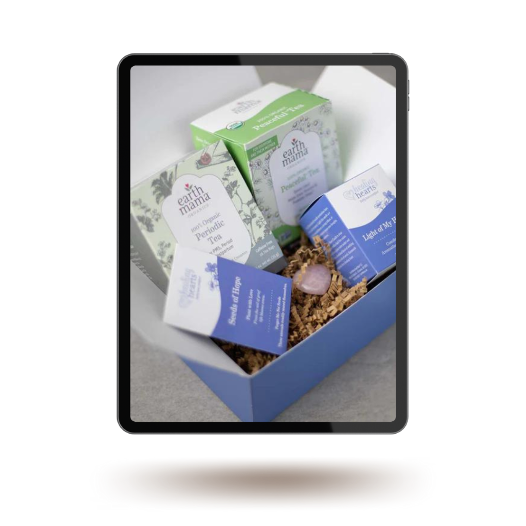 miscarriage gift set for pregnancy loss grief
