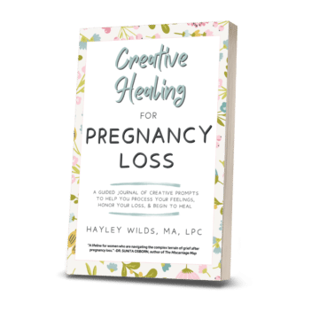 miscarriage journal grief book for pregnancy loss
