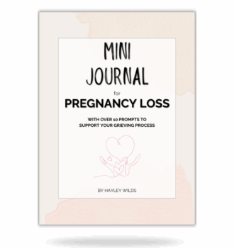 free pregnancy loss journal